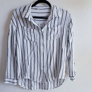 Super Soft White Button-Up